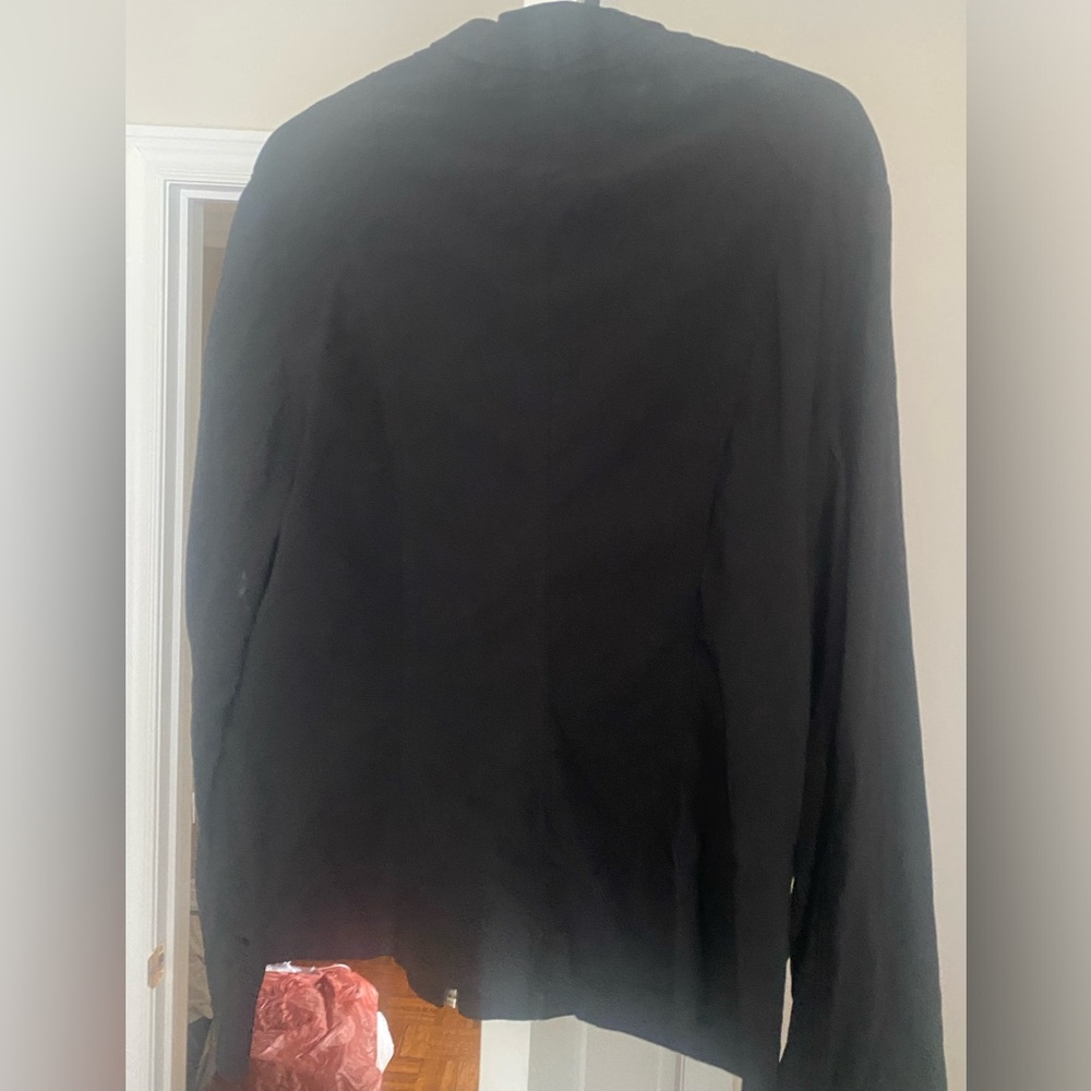 nylon moto jacket - Picture 3 of 6